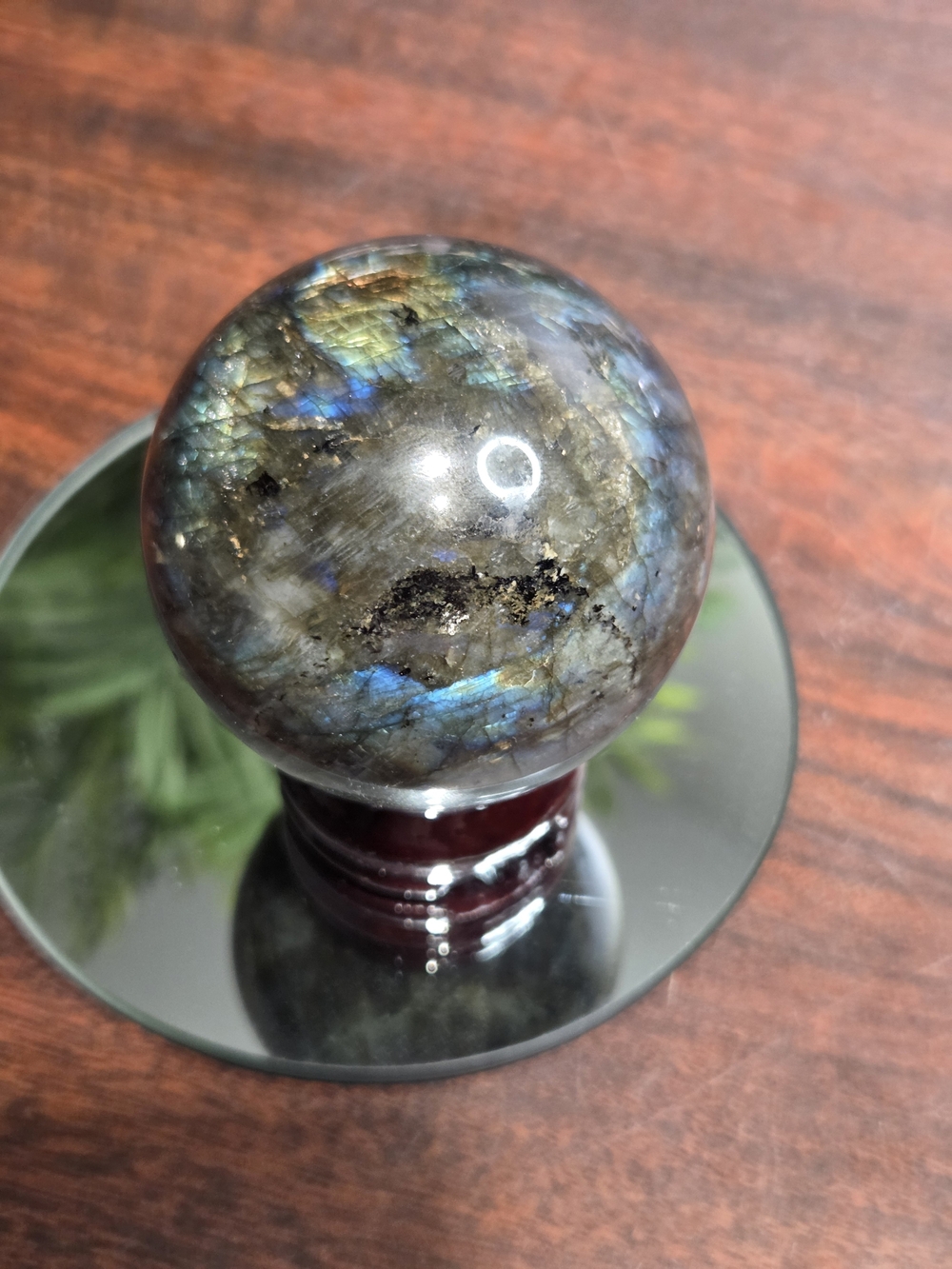 Flashy Labradorite Sphere - Picture 2 of 16